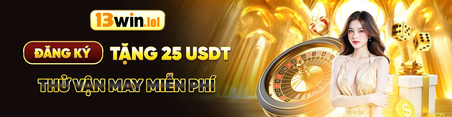 13WIN – Link Mới Chính Thức 13win.com | Đăng Ký Nhận 88K 9 Banner trang chủ 13win